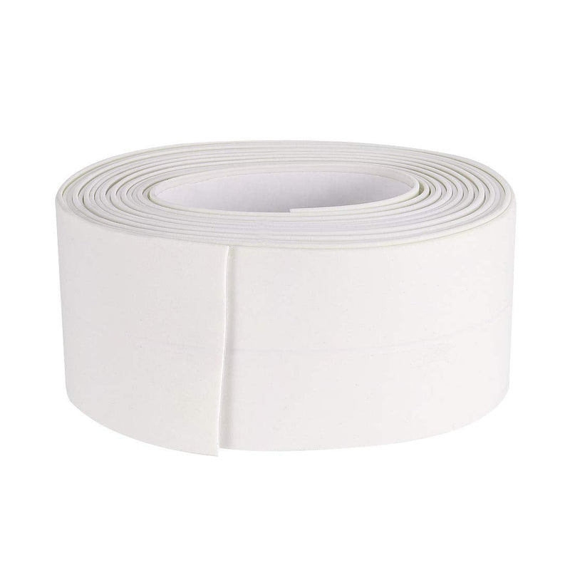 uxcell Caulk Strip Flexible Self Adhesive Tape for Bathroom Toilet Kitchen and Wall Sealing 10.5ft Length, 38mm Width (White) 3.2mx38mm White - NewNest Australia
