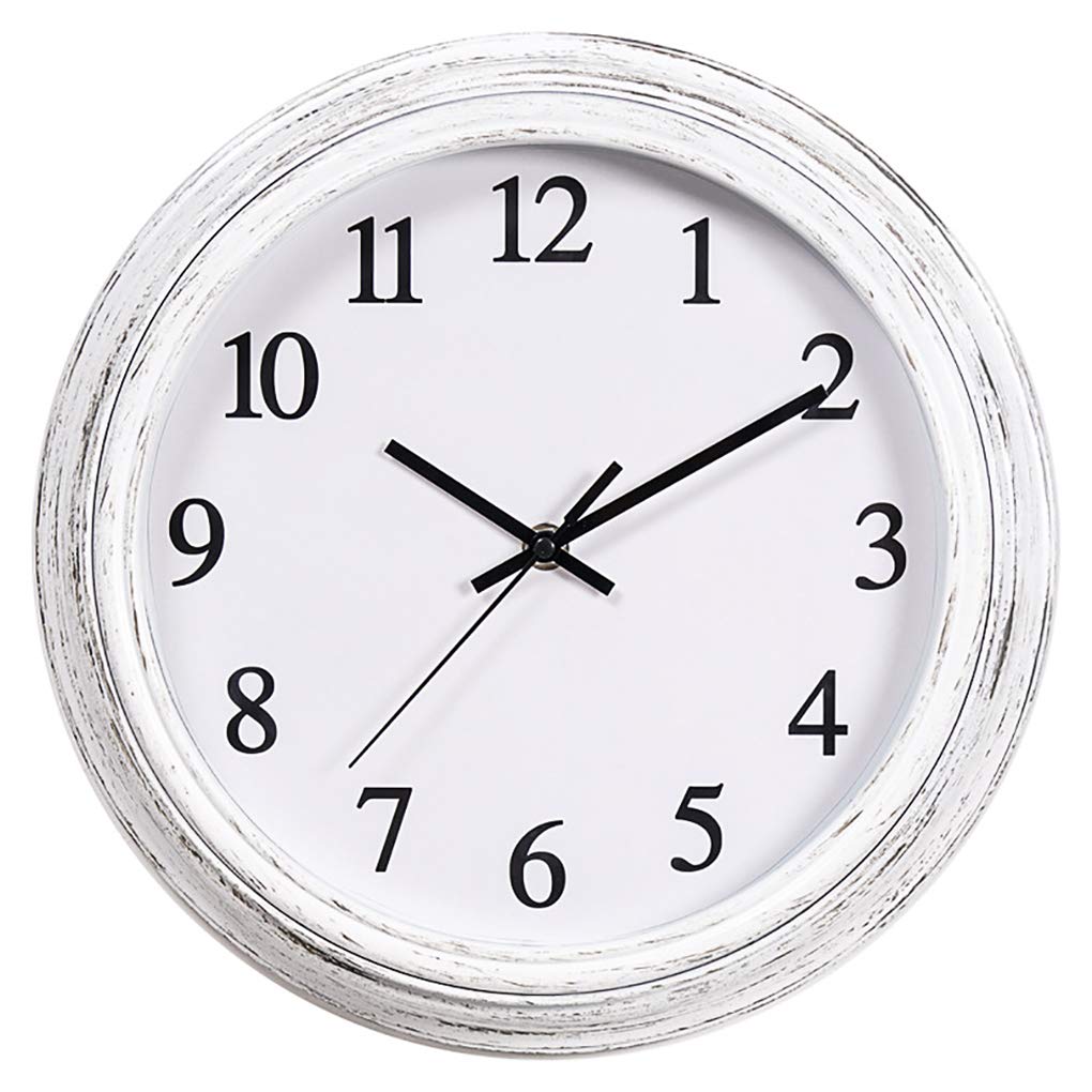 NewNest Australia - Kingrol 12-Inch Vintage Wall Clock, Silent Non Ticking Quality Quartz Clock, Easy to Read Decorative Clock for Home Office School 