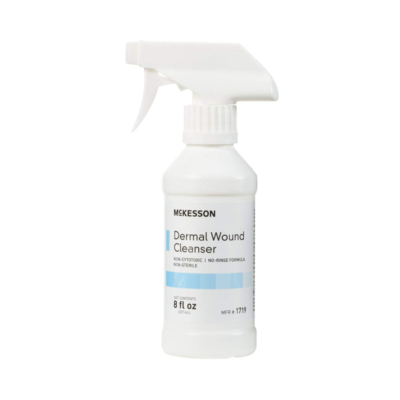 McKesson Dermal Wound Cleanser, Non-Sterile, Non-Cytotoxic, No-Rinse Formula, 8 fl oz, 1 Count 8 Ounce ( 1 ct) - NewNest Australia