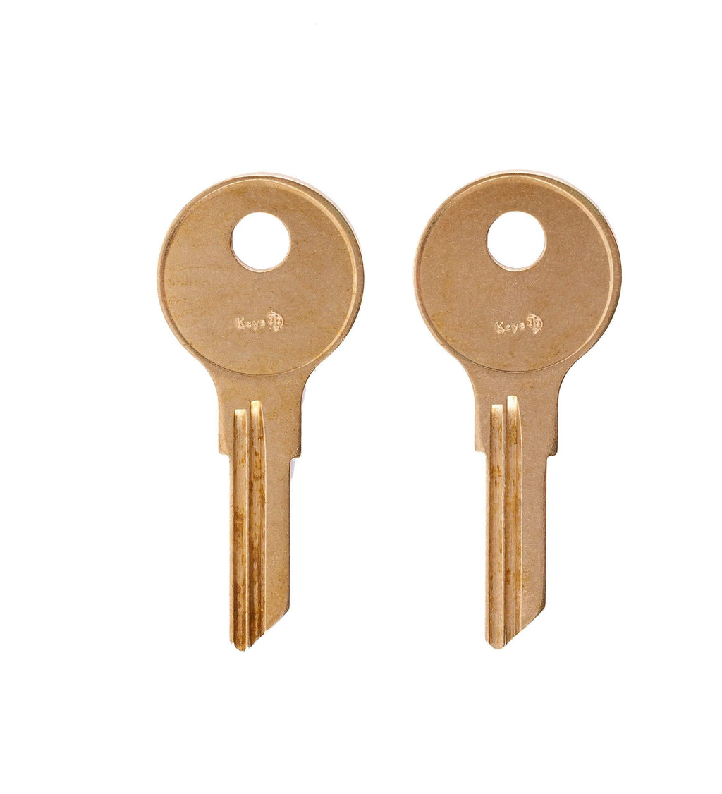 1101X Pair of 2 Keys for 1965-1995 Coleman Pop-Up Camper Step Up Door 1101X Replacement Key pre Cut to Code by keys22 - NewNest Australia