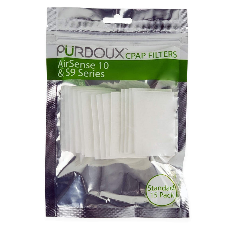 PURDOUX CPAP Filters for ResMed AirSense 10 & S9 Devices (Standard 15 Pack)) AirSense 10 & S9 (Standard 15 Pack) - NewNest Australia