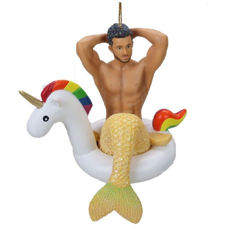 NewNest Australia - December Diamonds Merman Ornament - Mr. Unicorn 