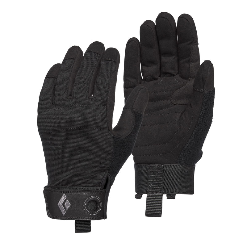 Black Diamond Crag Full-Finger Rock Climbing Gloves for Belaying Black Large - NewNest Australia