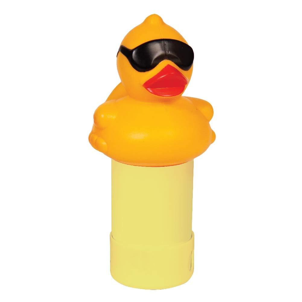 GAME 17201-BB Derby Duck Spa Chemical Dispenser, Yellow - NewNest Australia