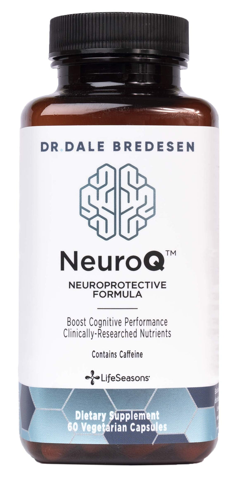 LifeSeasons - NeuroQ - Neuroprotective Formula by Dr. Dale Bredesen - Boost Cognitive Performance and Maintain Healthy Brain Function - 60 Capsules - NewNest Australia