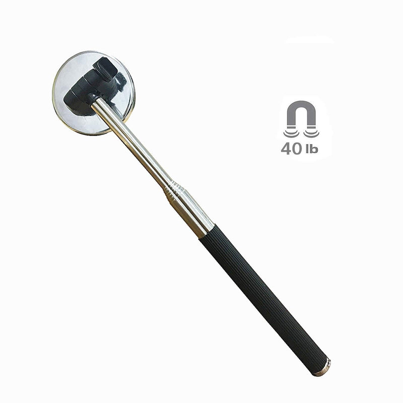 Telescopic magnetic pick-up tool that extends a 7.48"-39.5", 40 lb. magnetic bar. With a lanyard. Larger suction surface and more stable suction. Telescopic-40lb - NewNest Australia
