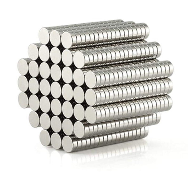 Eokoaiee 250 pcs Multipurpose Small Project Magnets Sticker Poster for Refrigerator Whiteboard Art Craft Projects Office (5x1mm) - NewNest Australia