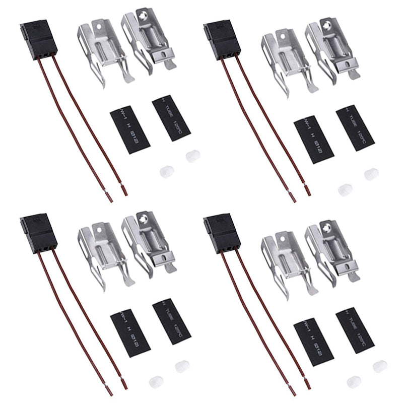 Range Surface Element Receptacle Terminal Block Kit 5303935058 RR117, Replaces 330031 WB17X210 814399 RR109 5303274292 5301167733 (4 Pack) - NewNest Australia
