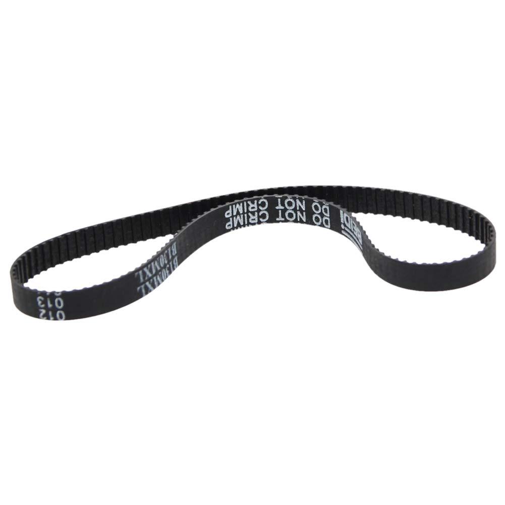 Fielect 1Pcs 104MXL Timing Belt Power Grip Cogged Toothed Timing Belt Black Rubber 264.16mm Length 6mm Width 130 Teeth 2.032mm Pitch 130 Teeth 2mm Pitch 264mm Length For 104MXL - NewNest Australia