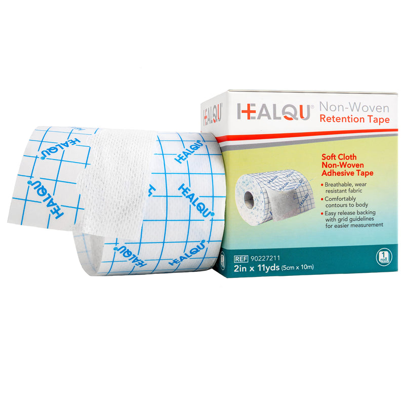 Retention Tape Non Woven Adhesive Breathable Wear Resistent Fabric Easy Release Backing with Grid (2x11) 2x396 Inch (Pack of 1) - NewNest Australia