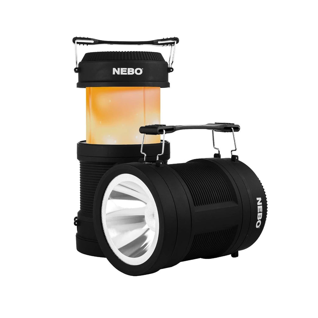 NEBO BIG POPPY Rechargeable Flashlight and Lantern with Power Bank | 300 Lumen Lantern 120 Lumen Spot Light - NewNest Australia