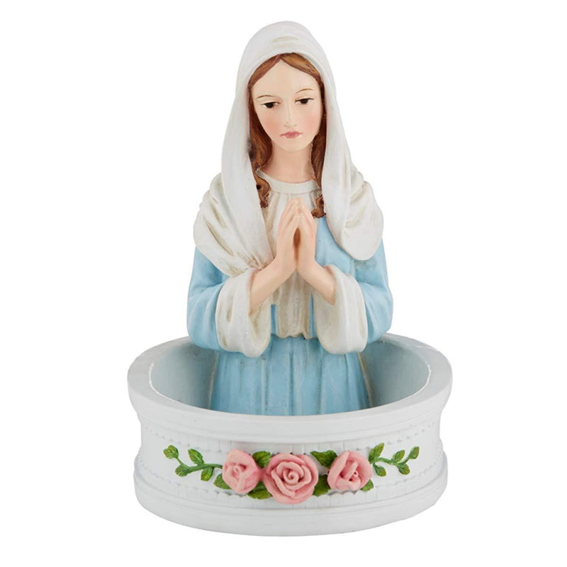 NewNest Australia - Autom Religious Madonna Rosary Holder Statue, 5 Inch 