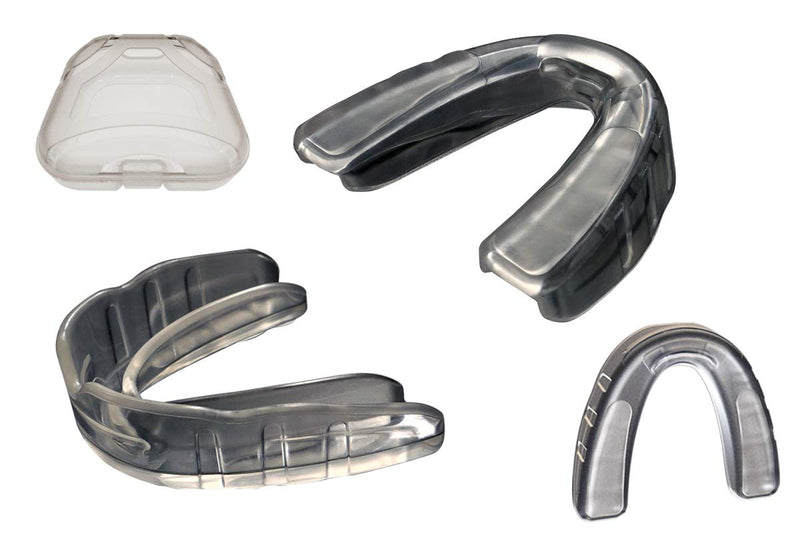COOLLO SPORTS Boil and Bite Mouth Guard (Youth & Adult) SA Custom Fit Sport Mouthpiece for Basketball, karate, martial arts, wrestling, MMA (Free Case Included!) Youth - Ages 10 & Below 2-pack - NewNest Australia