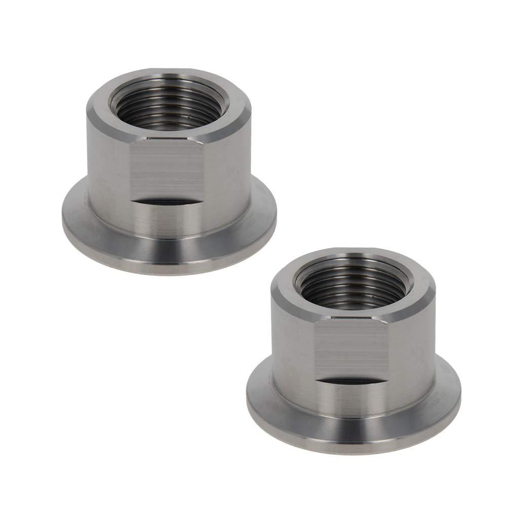 Othmro Sanitary Pipe Fitting KF25 Female Threaded 1/2 PT to Tri Clamp OD 40mm Ferrule 2 Pcs 1/2x40mm - NewNest Australia