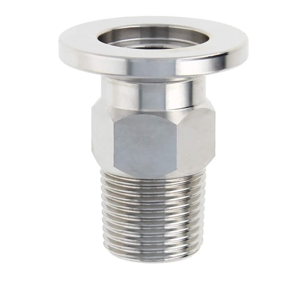 Othmro Sanitary Pipe Fitting KF16 Male Threaded 3/8 PT to Tri Clamp OD 30mm Ferrule 2 Pcs 3/8x30mm - NewNest Australia