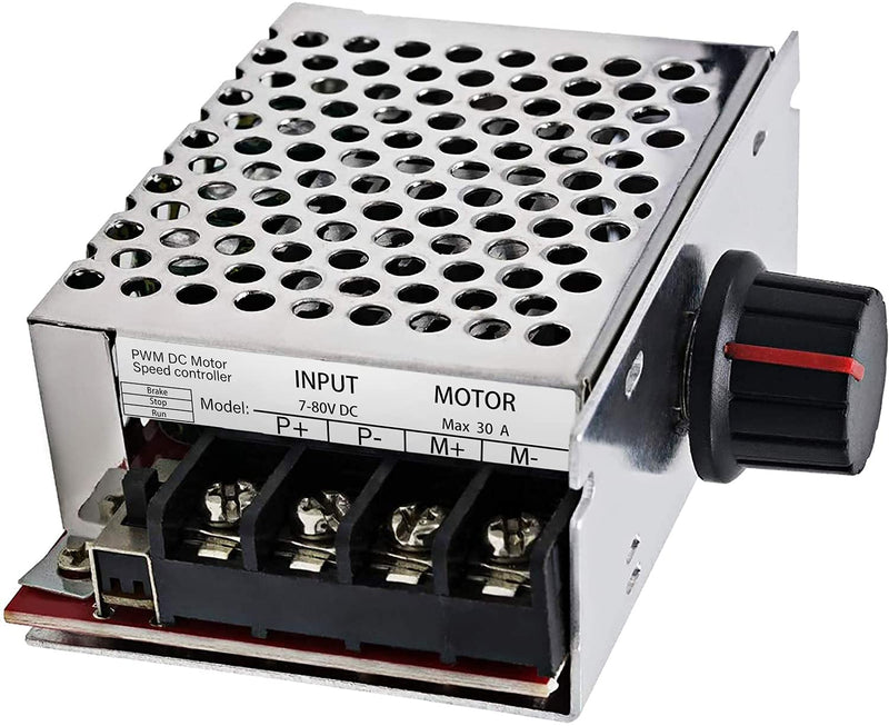7-80V PWM DC Motor Speed Controller Switch 30A,Motor Speed Control Regulator - NewNest Australia