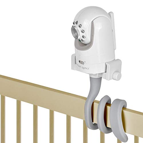 Baby Monitor Mount Camera Shelf Compatible with Infant Optics DXR 8 & DXR-8 Pro and Most Other Baby Monitors,Universal Baby Camera Holder,Attaches to Crib Cot Shelves or Furniture (Gray) Gray - NewNest Australia