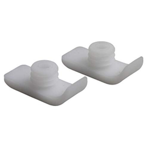 Tulimed - Walker Ski Glides - White - Universal Fit for Most 1" Walkers - Indoor/Outdoor Use - Ski Glides for Safety and Stability 1 Pair (2) White Walker Ski Gliders - NewNest Australia