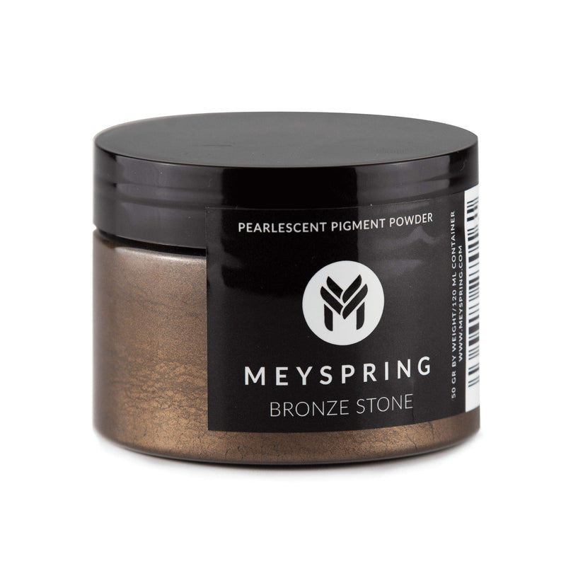 MEYSPRING Bronze Stone Epoxy Resin Color Pigment - 50g - Mica Powder for Epoxy - NewNest Australia