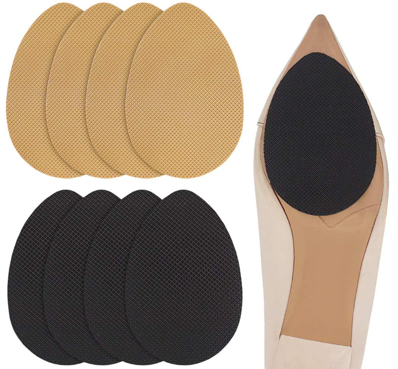 Dr. Shoesert Non-Slip Shoes Pads Adhesive Shoe Sole Protectors, High Heels Anti-Slip Shoe Grips (Yellow + Black) Black + Yellow - NewNest Australia