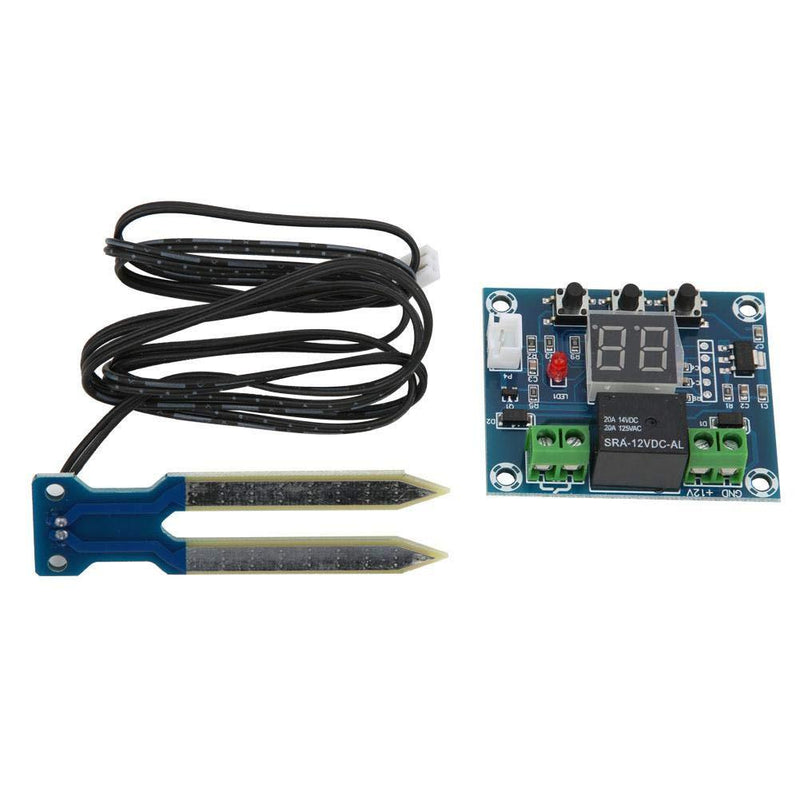 XH-M214 Soil Humidity Sensor Module Automatic Irrigation Sensor Digital Display Module with Soil Moisture Probe DC12V - NewNest Australia