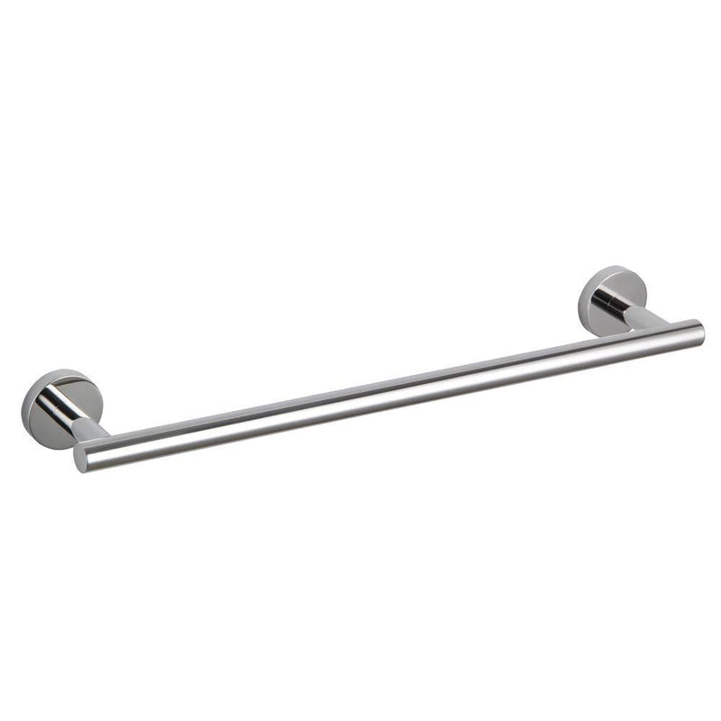 GERZWY 18-Inch Bathroom Single Towel Bar Stainless Steel Bath Towel Rack Contemporary Style Wall Mount, Polished Finish AG1101C45-JG - NewNest Australia