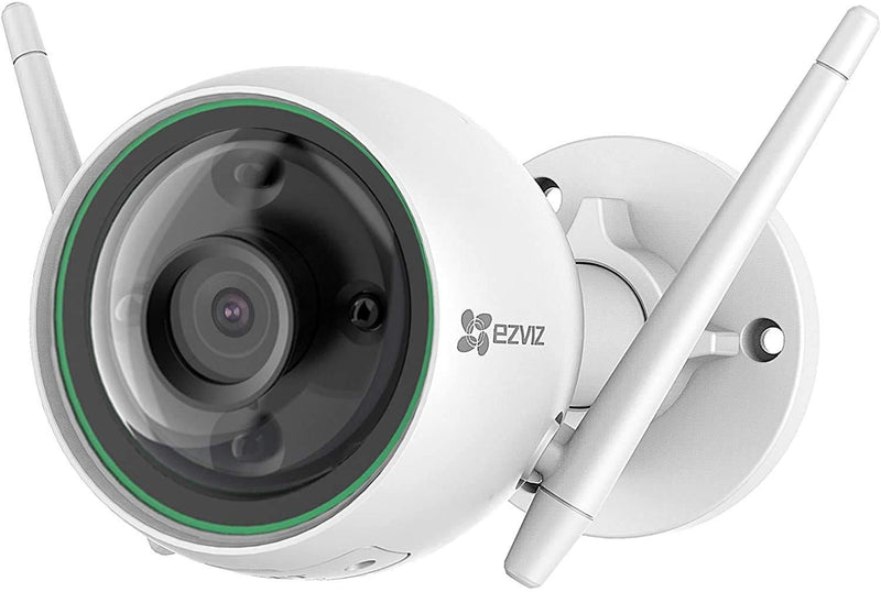 EZVIZ Outdoor Security Camera Color Night Vision, 1080P AI-Powered Person Detection, H.265, IP67 Waterproof, Customizable Detection Zones, 2.4GHz WiFi Supports MicroSD Card up to 256GB(C3N) C3N - NewNest Australia