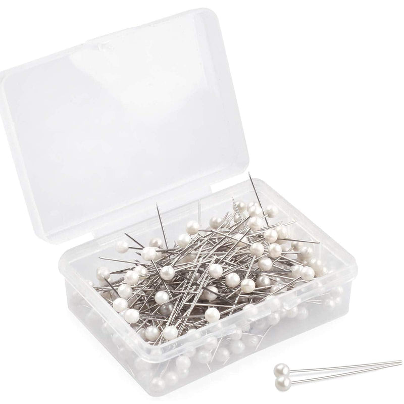 Push Pins, Map pins 200 PCS 1.5 in Pearlized Ball Head Pins Straight Pins Sewing Pins for DIY Sewing Crafts - NewNest Australia