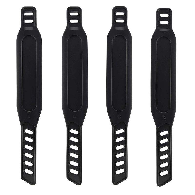 Exercise Bike Pedal Straps, Heavy Duty Adjustable Length Universal Pedal Strap Fits Most Bike Pedals Exercise Bike Bicycle Cycle for Home or Gym 4pcs - NewNest Australia