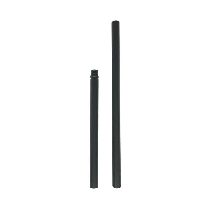 KCO Lighting Chandelier Light Extension Poles Black Accessory Stem Kit Down Rod Pack of 2 (Black) - NewNest Australia
