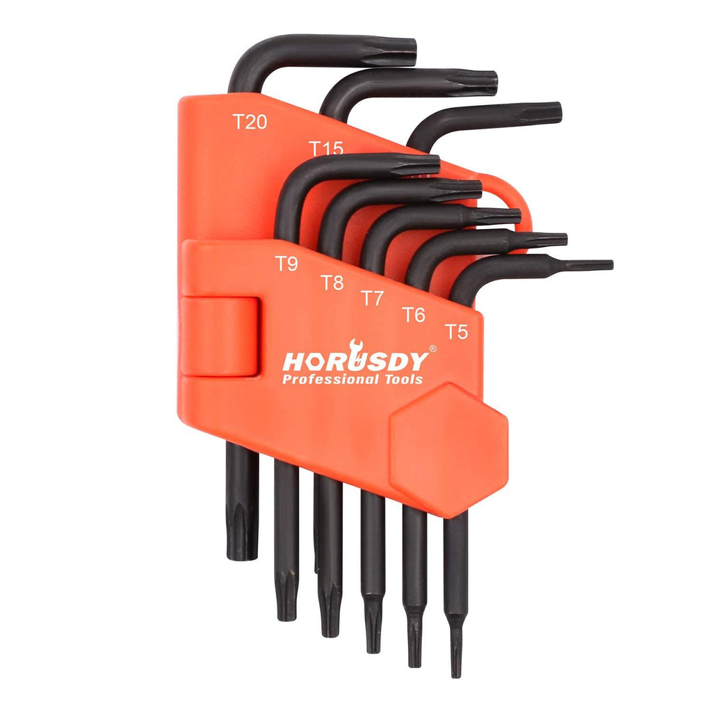 SEDY 8-Pieces Mini Torx L Key Tamperproof Allen Wrench, T5, T6, T7, T8, T9, T10, T15, T20, Cr-V - NewNest Australia