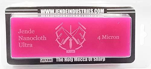 4 Micron Jende Nanocloth Knife Strop (unloaded) 2"x6", 2”x6”mm thick Acrylic, synthetic stropping material,Honeycomb Nanocloth Stropping Surface,Perfect Strops for Diamond Emulsions - NewNest Australia