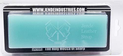 Jende Cow Leather knife Strop 2"x6", Mounted to 5mm acrylic, fits to Edge Pro, Hapstone and TSProf sharpener, Jende JIGS - NewNest Australia