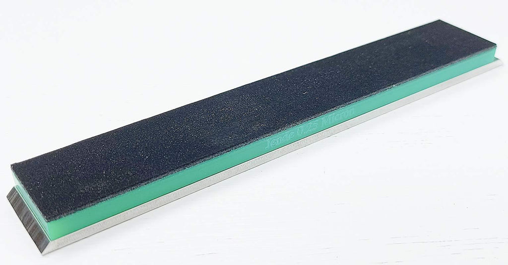 0.25 Micron Jende Nanocloth Strop (unloaded) 1"x6", Mounted on 5mm thick Acrylic, fits standard Edge Pro, Jende JIGS, Hapstone, & TSProf guided sharpeners, Perfect Strops - NewNest Australia