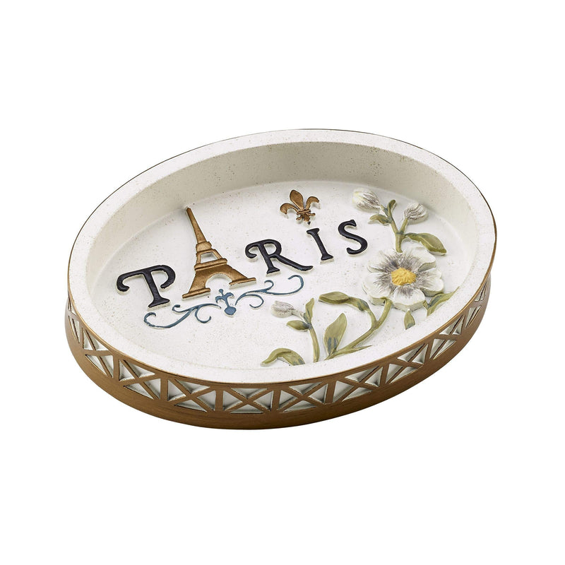 Avanti Linens Paris Botanique Soap Dish, Multicolor - NewNest Australia