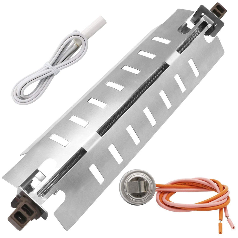 WR51X10055 Refrigerator Defrost Heater Kit,WR55X10025 Temperature Sensor,WR50X10068 High Limit Thermostat Compatible With General Electric By Romalon - NewNest Australia