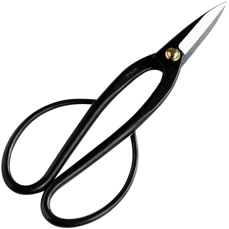 Hanafubuki Wazakura Ashinaga Bonsai Scissors, Made in Japan 8inch(200mm), Japanese Bonsai Garden Tools, Hasami Pruning Shears - Ashinaga Long Handle Black - NewNest Australia