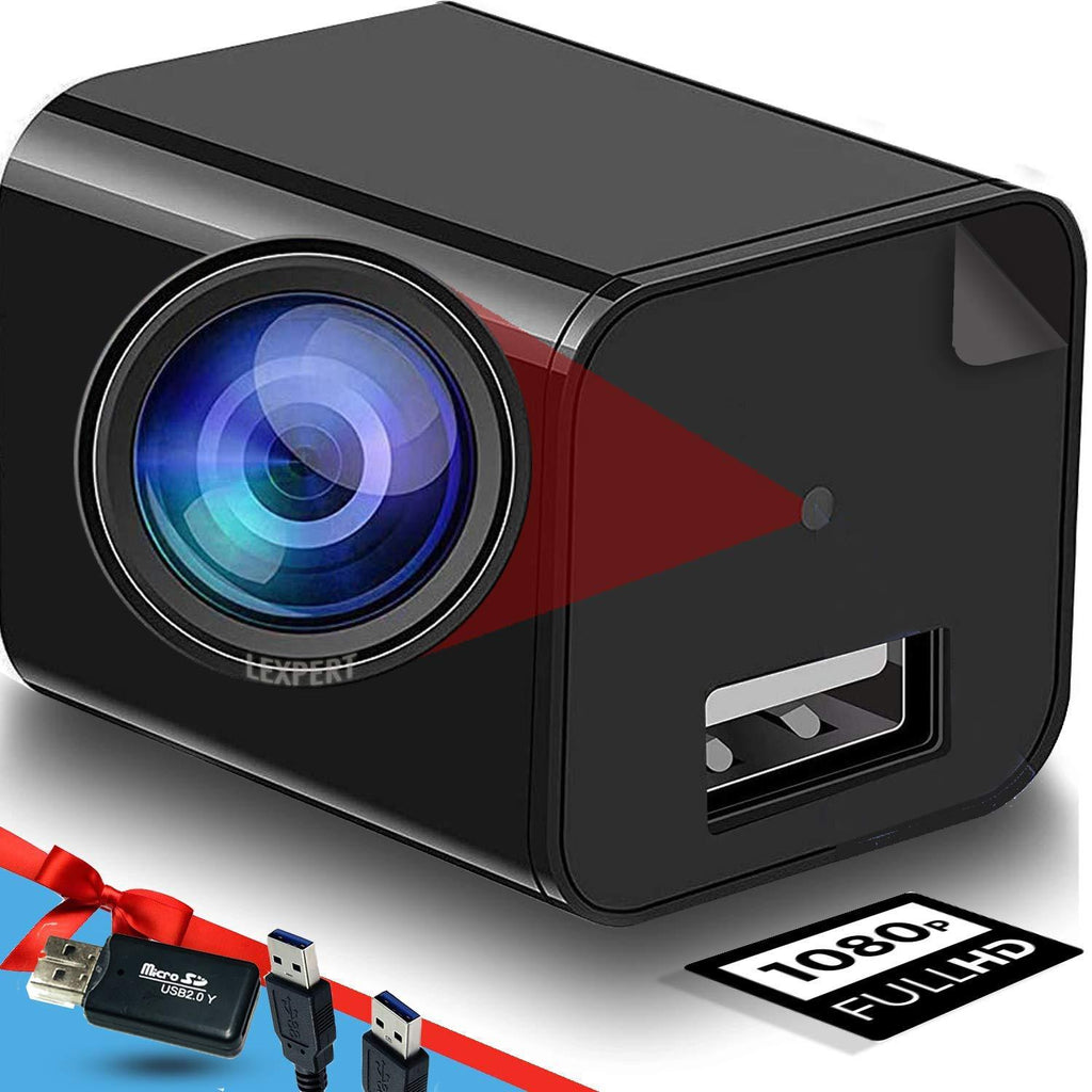 Spy Camera - Hidden Camera - USB Charger - Hidden Camera Charger - USB Charger Camera - Surveillance Camera - Hidden Spy Camera - Hidden Nanny Cam - Full HD 1080p - NewNest Australia