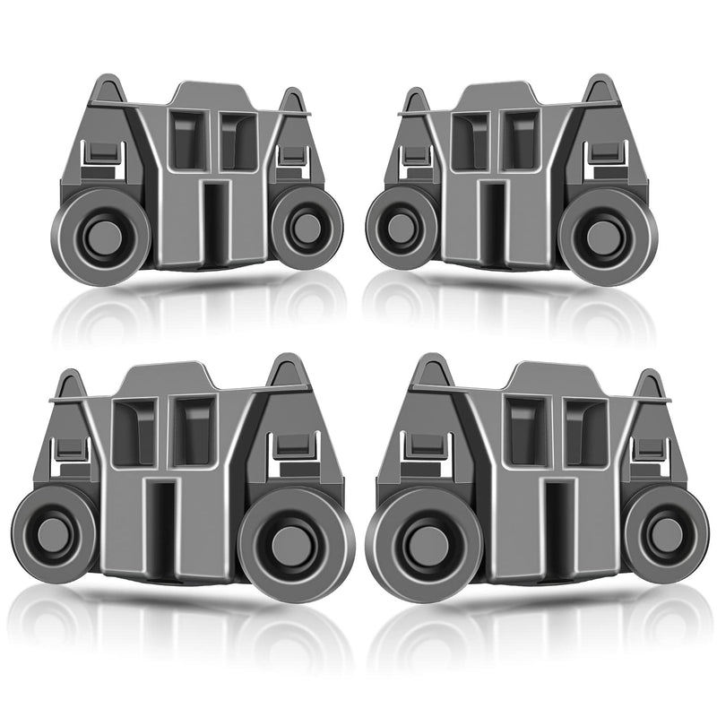 4 Packs W10195417 UPGRADED Dishwasher Wheels Lower Rack For kenmore whirlpool kitchen aid,Dishwasher Wheels Replaces Dish Rack Part Number AP4538395, PS2579553,WPW10195417, AH2579553, EA2579553 - NewNest Australia