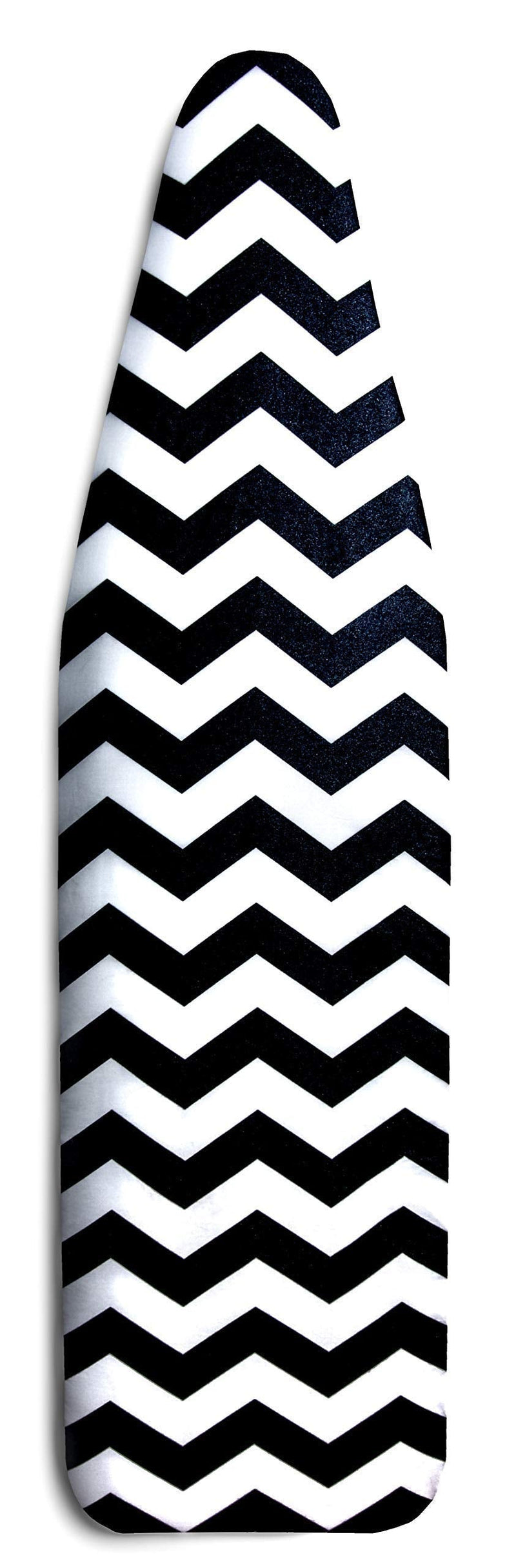 EPICA Silicone Coated Ironing Board Cover- Resists Scorching and Staining - 15" x54 (Chevron: Black and White) Chevron: Black and White - NewNest Australia