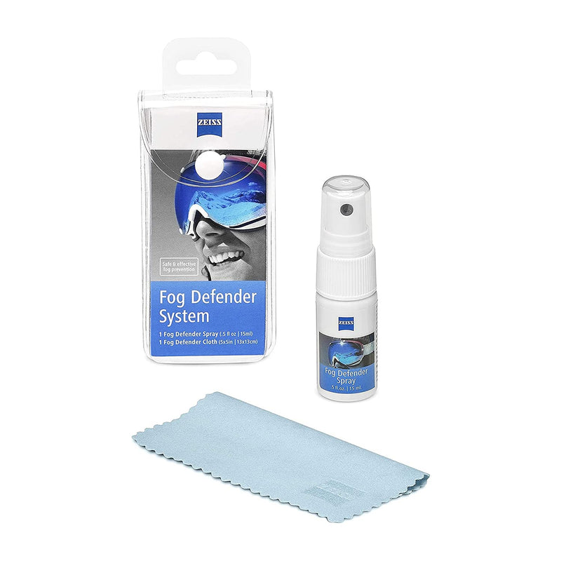 ZEISS Fog Defender System Anti-Fog Spray for Glasses – 1 Spray Bottle and 1 Microfiber Cloth 1 Pack - NewNest Australia