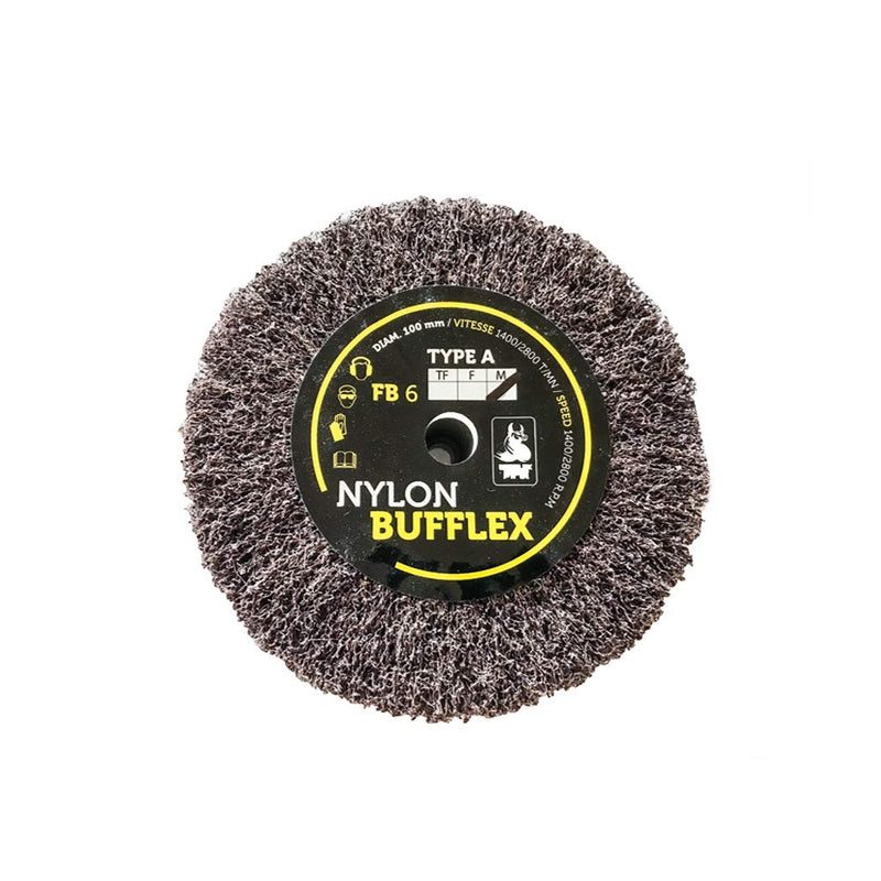 Bufflex Flap Wheel for fine Grinding disc 120 Medium 100 x 25 mm - NewNest Australia