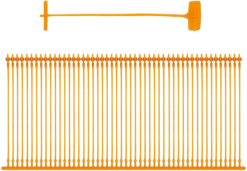 Satsonik 50mm(2 Inch) Orange Tag Gun Barbs (Fasteners) for Any Standard Price Labels Clothing Tagging Attachers - 5000 Pcs - NewNest Australia