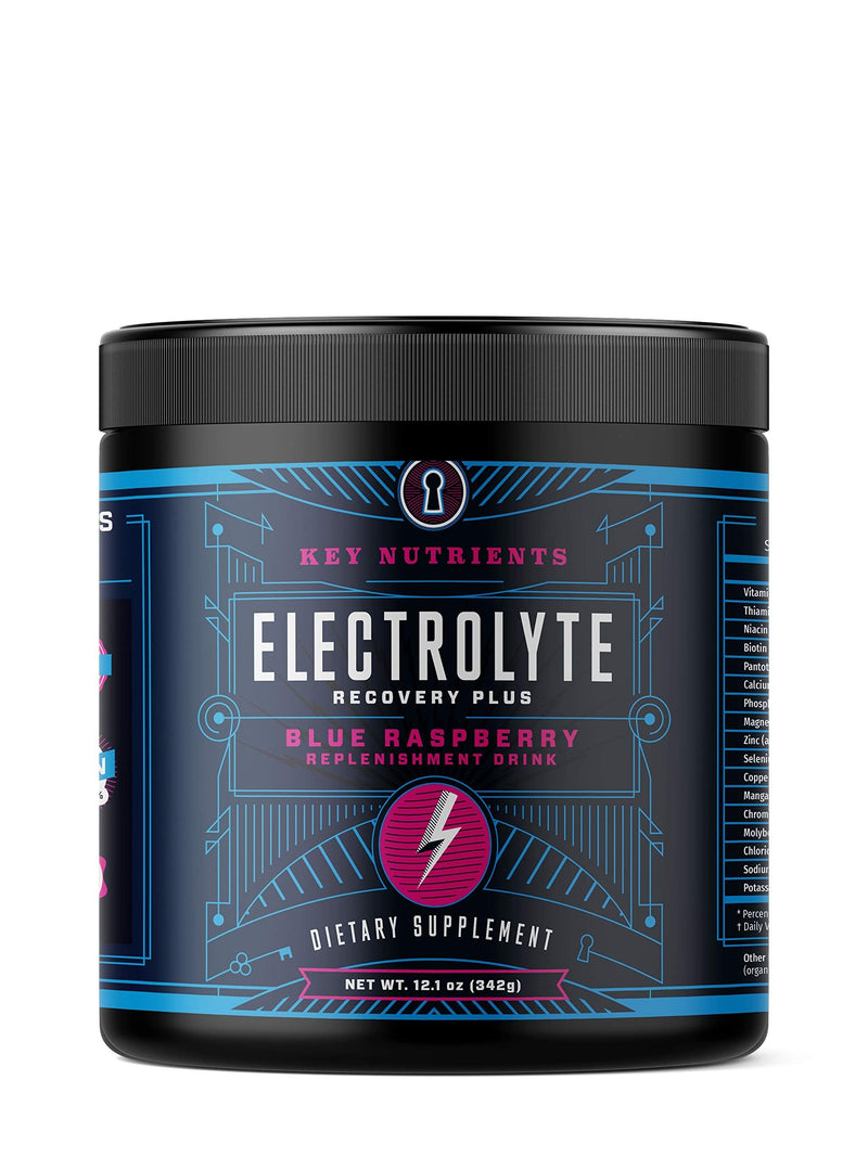 Electrolyte Powder - Blue Raspberry - 90 Servings - Sugar Free Drink Mix - Keto Electrolyte Powder: No Sugar, Gluten Free Hydration Powder - Keto Electrolytes Supplement: Magnesium, Potassium, Calcium 12.1 Ounce (Pack of 1) - NewNest Australia