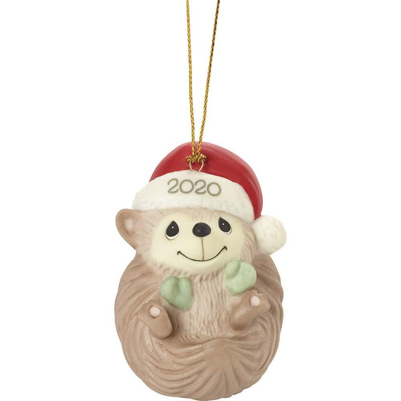 NewNest Australia - Precious Moments Dated 2020 Hedgehog Ornament, Multi 