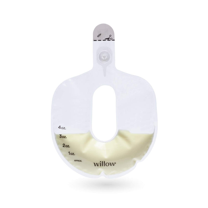 Willow Pump Spill-Proof Breast Milk Bags, 48 Count | Holds 4 oz. Per Bag | Self-Sealing Storage Bags, Recyclable & BPA Free | Breast Feeding Essential for The Willow Pump - NewNest Australia