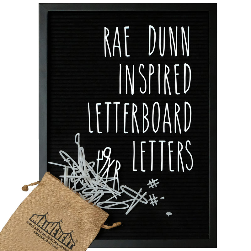 Skinny Letterboard Letters Set in Rae Dunn Inspired Font Perfect Farmhouse Decor and Accessory Changeable Felt Letter Boards Message no Board Included, 2 Inch White Letters Numbers Symbols Only Skinny White - NewNest Australia