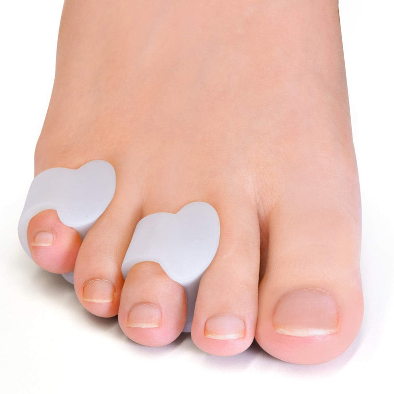 Welnove Gel Toe Separator, Pinky Toe Spacers, Little Toe Cushions for Preventing Rubbing & Relieve Pressure (Pack of 12) - NewNest Australia