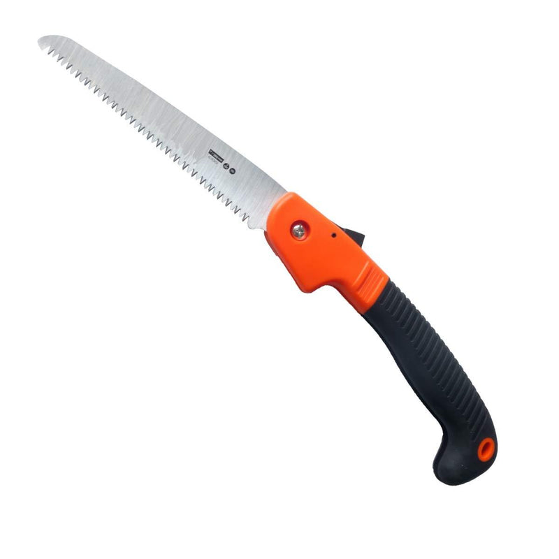 Edward Tools 7” Folding Saw - Heavy Duty Harden Triple Razor Tooth Steel - Hand Saw for Camping, Pruning, Backpacking, Survival, Outdoors, Gardening, Trees - Foldable Safety Sheath - NewNest Australia