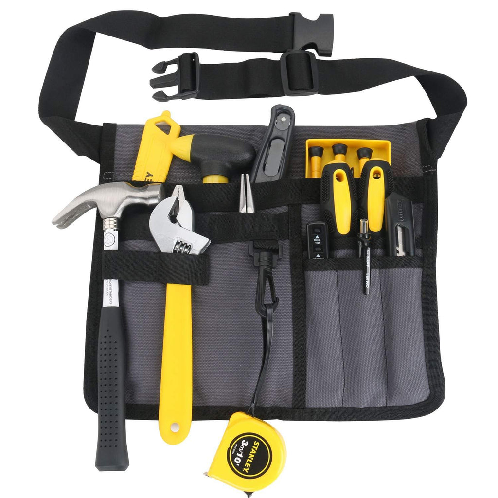 Tool Belt Pouch for Maintenance Tool Bag Tool Organizer Technician Waist Tool Bag with Multiple Pockets - NewNest Australia